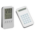 Calendar and Calculator Clock